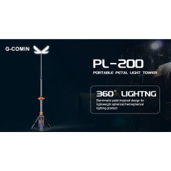 Torre de iluminación portátil  PL-200